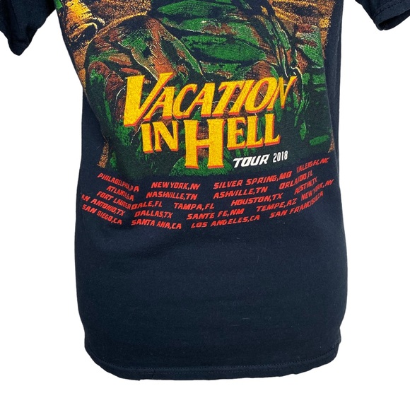 Zombies Vacation In Hell Concert T Shirt - Picture 8 of 10